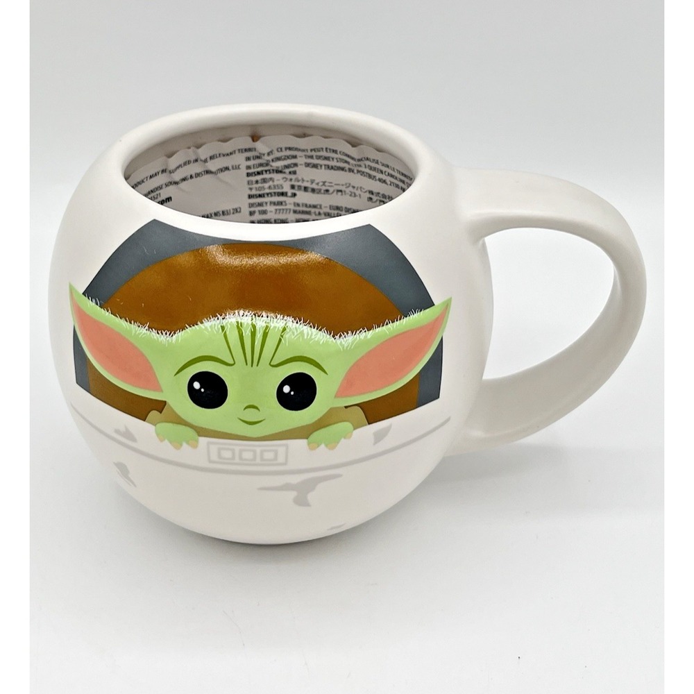 NEW Disney Parks The Child Figural Mug Star Wars The Mandalorian Grogu